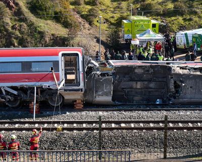 Six-year-old girl is only member of family to survive Spanish rail disaster