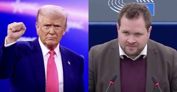 Danish Lawmaker Tells Trump 'F--k Off' Before Being Cut Off Mid-Speech