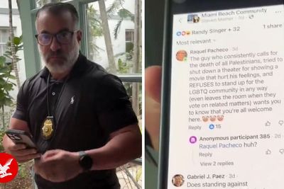 Florida police turn up at woman’s home after she criticized mayor in Facebook post