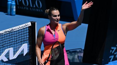 'Super happy' Sabalenka storms into Open third round