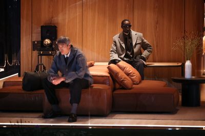 Pharrell opens Vuitton’s monogram anniversary year with cinematic menswear show