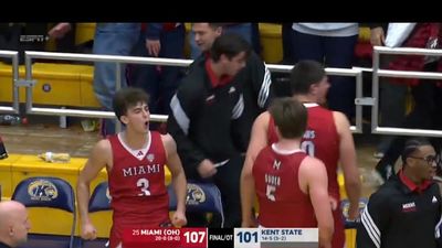 Miami (Ohio) Survives on the Road in Overtime to Move to Perfect 20–0 on Season