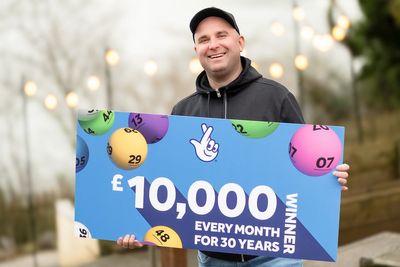 ‘I only stopped off to buy some tea on the way home from work - then I won the lottery’