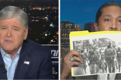 Hannity and Democrat get into wild on-air argument and accuses Fox host of hanging out with ‘pedophiles and perverts’