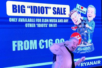 Michael O’Leary challenges Elon Musk to arm wrestle to settle Ryanair-Starlink feud