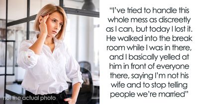 Married Lady Returns From Leave To A Second “Hubby,” Shocked As Coworker Told People They’re Hitched