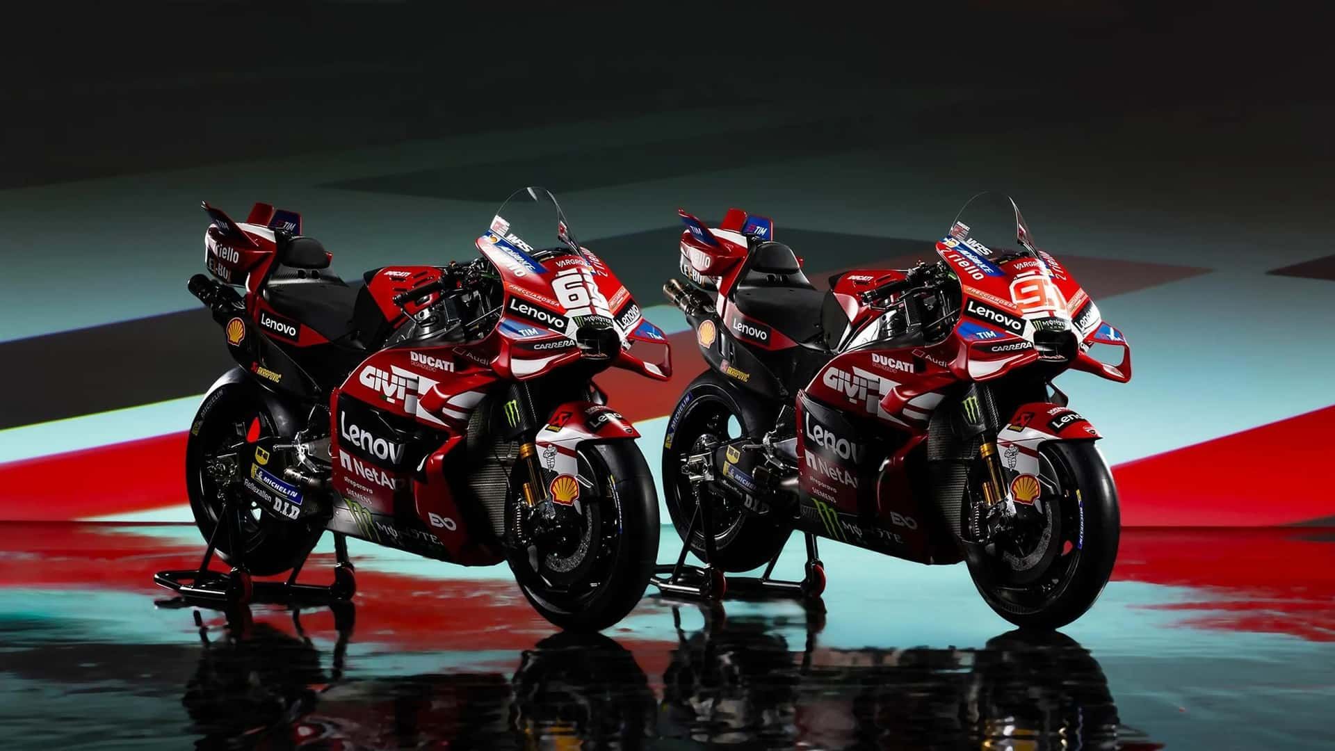 2026 Ducati Lenovo MotoGP Team Reveals Latest Livery