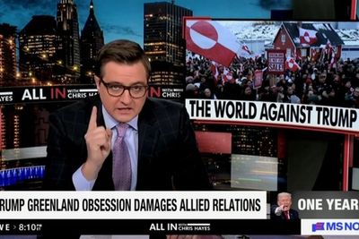 Chris Hayes wonders if the US is now the ‘bad guy’ as it acts like an ‘Axis’ nation