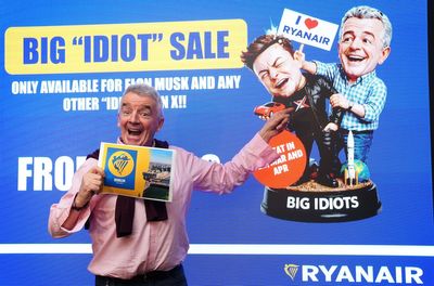 Why Ryanair boss is happy Elon Musk called him an ‘idiot’