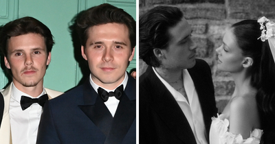 Cruz Beckham Mocks Brooklyn’s Claim Mom Victoria Danced ‘Inappropriately’ With Him At His Wedding