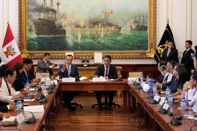 Peru's interim president faces calls for removal over unregistered meetings with Chinese businessmen