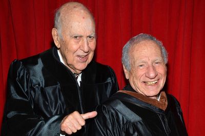 Mel Brooks says he’s ‘glad’ best friend Carl Reiner died before murder of his son Rob