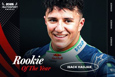 Hadjar voted Rookie of the Year at Autosport Awards