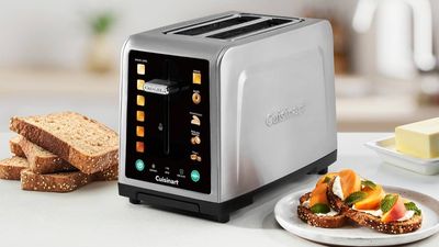Cuisinart's new touchscreen toaster stops you burning your toast – and it costs less than you’d think