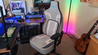 I found a gaming chair with a floating backrest for under $500, and it didn't disappoint