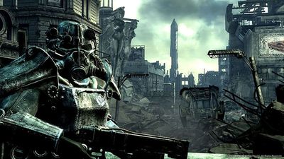 Fallout 3 "went hard on the gloomy despair of the post-apocalyptic world" to differentiate it from Oblivion, but one dev thinks Bethesda went too far: "We just drained the color out of the world"