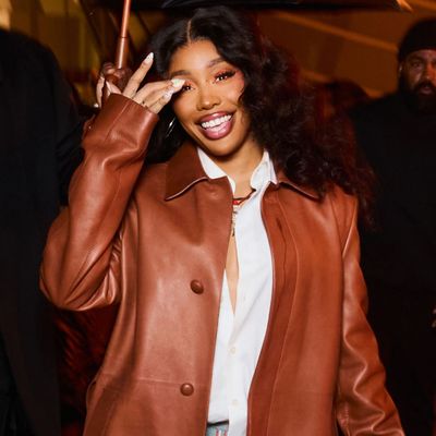 The Gemstone-Coated Vans Sneakers SZA Wears "Specifically for Paris Fashion Week" Belong in Every Front Row