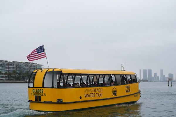 New water taxi service launches between Miami and Miami Beach