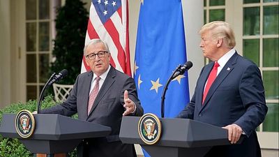 Ex-Commission president Juncker says 'the EU is not a slave of the United States'