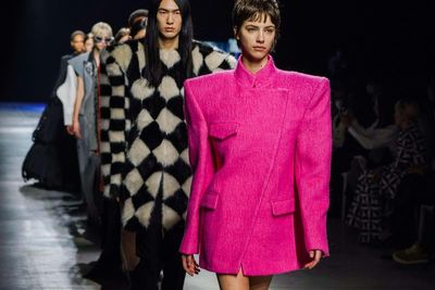 How to style big shoulders now the Eighties are back