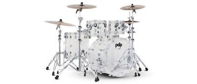"Cutting rimshots and controlled overtones": PDP brings a "world-first" to the acrylic drum market with its latest Concept Acrylic Kit and Snare