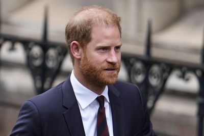 Harry returns to court after giving evidence in trial against Mail publisher