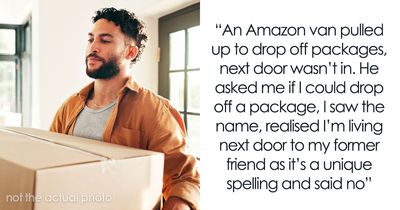 Man Has No Intention Of Moving Out Of His Home In A Nice Area Because Of A Stupid Coincidence