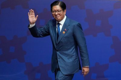 The Philippine president is dismissed from hospital and says he's fine after an abdominal ailment