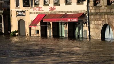 Quimperlé in Brittany faces severe flooding, evacuations underway