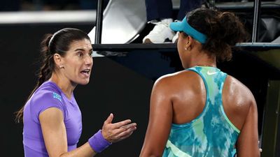 Naomi Osaka, Sorana Cirstea Share Icy Handshake After Australian Open Match