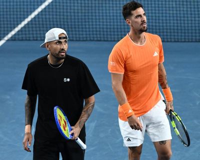 Special Ks burn brightly but briefly as Kokkinakis and Kyrgios exit doubles