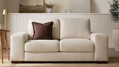 This Sofa's Clever 'Flippable' Armrests Are Perfect for Resting Drinks — Oh, and Did I Mention They Conceal Hidden Storage, too?