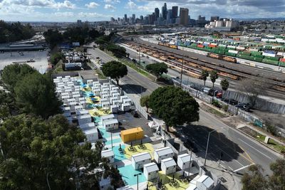 Veterans stunned by VA plans to build hundreds of 8-by-8ft sheds in California for ex-service members to live in