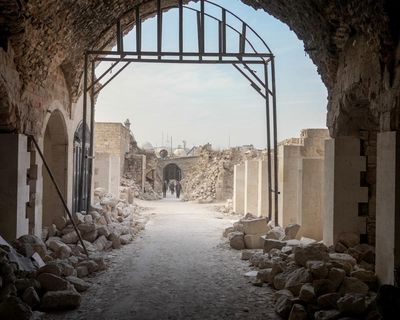 Not all efforts to rebuild Aleppo are local