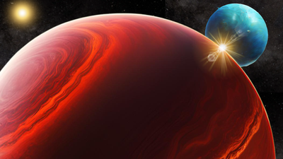 Wobbling exoplanet hints at a hidden exomoon so massive it could redefine the word 'moon' altogether