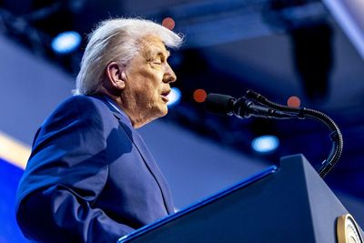 Trump claims Nato troops ‘stayed a little off the frontlines’ in Afghanistan