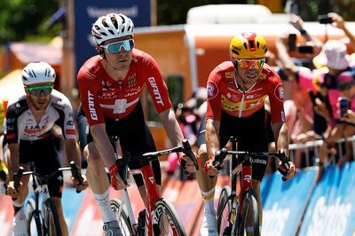 'Obviously we want to race for the win but there wasn't a lot we could do' – Jayco AlUla best of the rest with Mauro Schmid after UAE steamroll rivals on stage 2 of the Tour Down Under