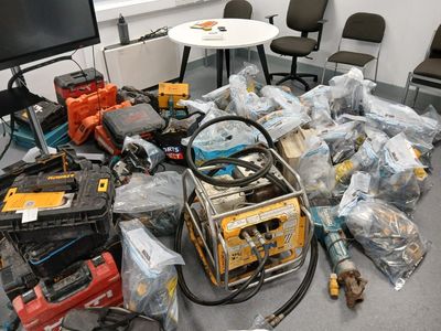 Police appeal to reunite suspected stolen tools with owners after Hounslow car boot raid