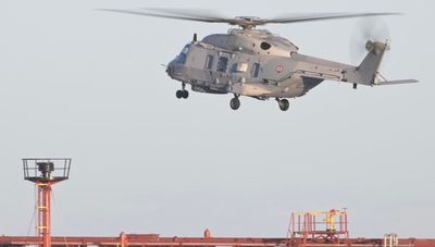 Royal Navy boat helps French seize Russian ‘shadow fleet’ tanker in the Mediterranean