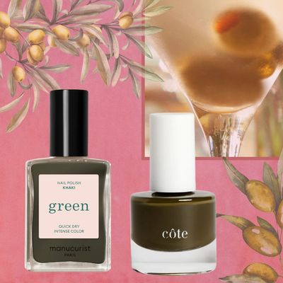 Olive Green Nails Are the New Neutral—I Don't Make the Rules