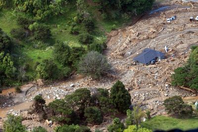 Teens among six still missing after landslide at popular campsite in New Zealand