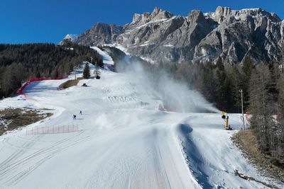 Italian snowmaking expert explains his role at Winter Olympics