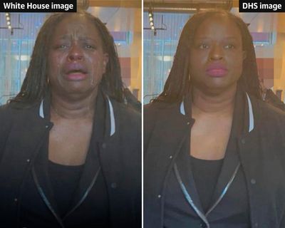 First Thing: White House posts digitally altered image of woman arrested after ICE protest