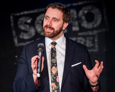 Pierre Novellie: You Sit There, I’ll Stand Here review – gags so good that resistance is futile