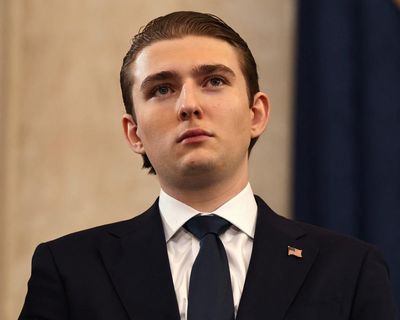 Man accused of rape denies anger over call from Barron Trump, court hears