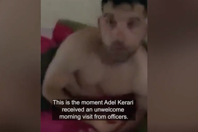 Watch: Leader of violent phone-snatching gang is arrested in bed over Tube crime spree