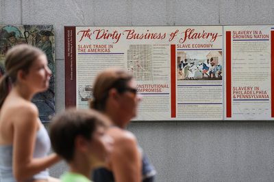 Philadelphia sues over removal of slavery exhibit at Independence National Historical Park
