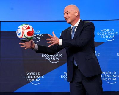 Cheap gags, disruptive friends and ticket guff: a week in the life of Infantino