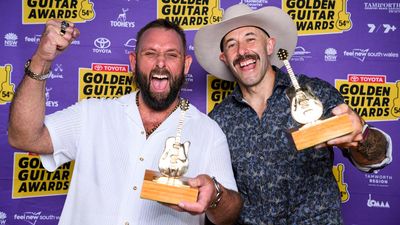 'From the heart': Wolfe Brothers sweep Golden Guitars