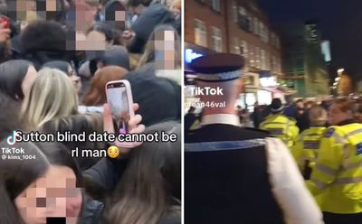 Around 200 schoolchildren clash with police as viral TikTok ‘blind date’ event descends into chaos